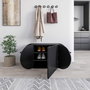 Hanah Home Pozy Shoe Bench - Negro